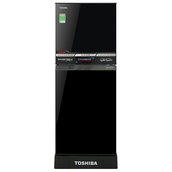 Toshiba Inverter 194 lít GR-A25VM (UKG) Ngăn rau củ dung tích lớn trữ được nhiều thực phẩm hơn Cấp đông mềm Ultra Cooling Zone giữ thực phẩm tươi ngon Hệ thống khử mùi, diệt khuẩn tối ưu kết hợp tinh thể bạc Ag+