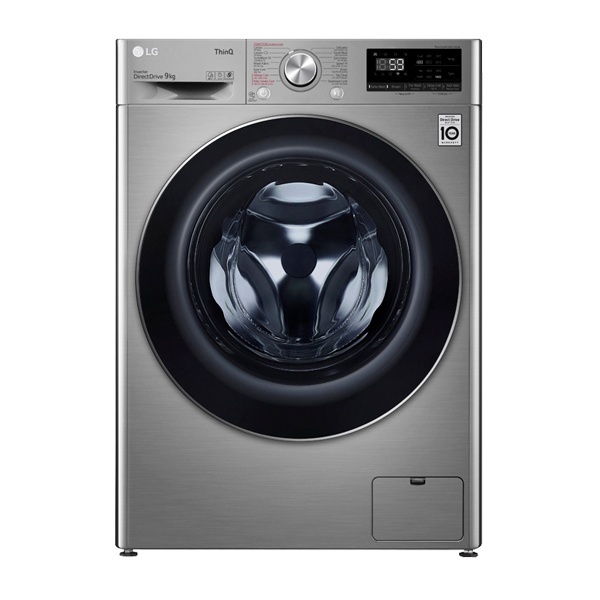 LG Máy giặt lồng ngang cửa trước 9kg FV1409S2V ( Công nghệ giặt TurboWash 360, Công nghệ giặt hơi nước Steam ) chính hãng