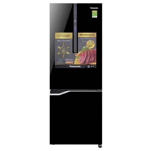 Tủ Lạnh Panasonic NR-BV288GKV2 255L 2 Cánh có ngăn Ag+ clean với các ion Ag+ giúp kháng khuẩn và khử mùi mạnh mẽ