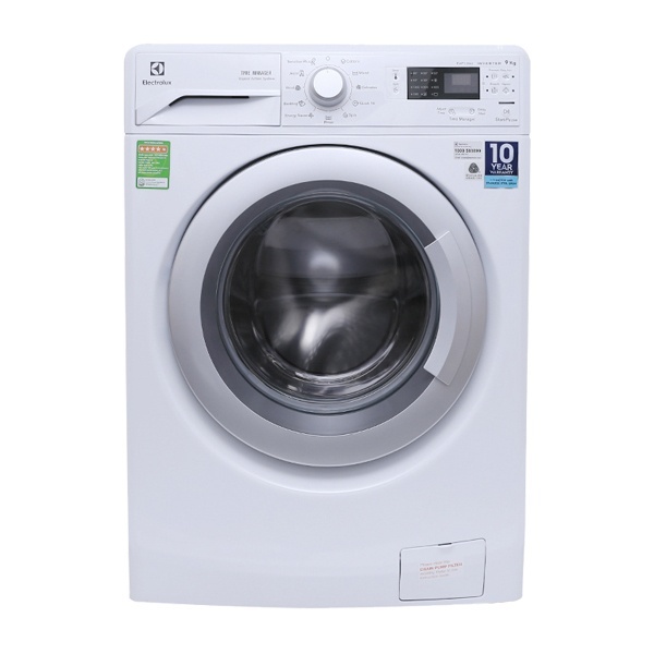 Máy giặt ElectroluxEWF12942 9kg (Giặt hơi nước Vapour Care diệt khuẩn, giúp giảm nhăn trên quần áo) chính hãng