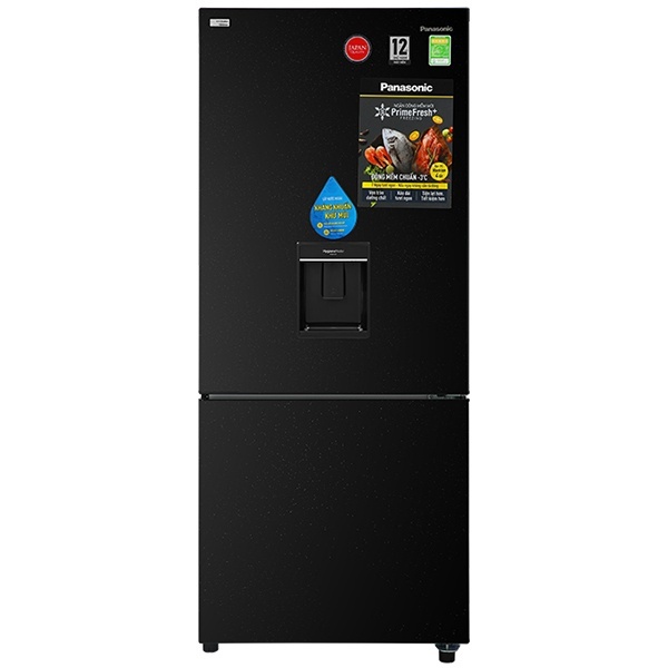 Tủ Lạnh Panasonic NR-BX410WKVN Inverter PrimeFresh+ 368L có bình lấy nước bên ngoài